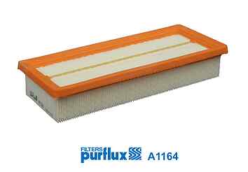 Purflux A1164 Luftfilter FüR Panda Punto Ypsilon Zastava 10 1.1-1.2 09.99- Fiat-image