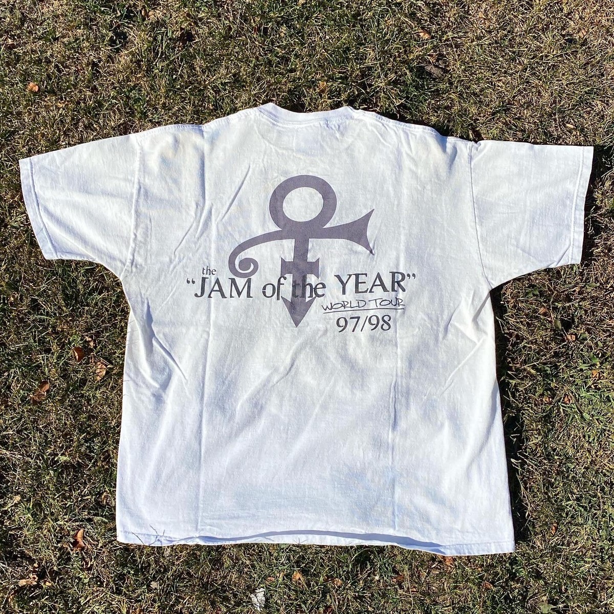 1997/1998 Prince “Jam Of The Year” World Tour Vintage T-shirt 