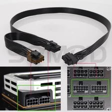 12Vhpwr 2 x 8Pin To 16-Pin (12+4) 600W Pcie 5.0 ATX 3.0 power Cable for PSU/GPU