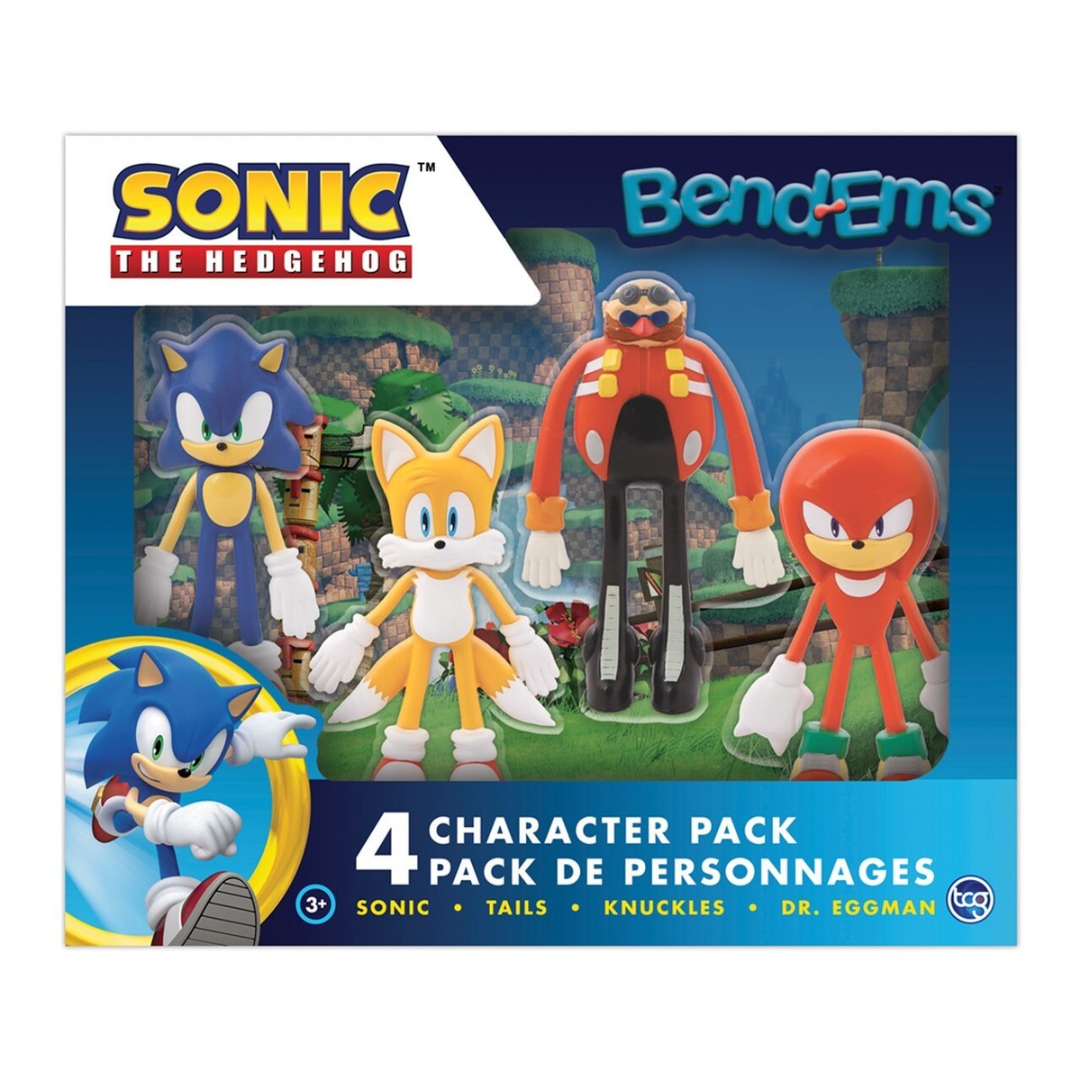 Sonic the Hedgehog LFIGS フィギュア ４点セット Sonic The Hedgehog MetalFigs 2.5