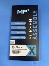 MP iPHONE X BLACK LCD DIGITIZER SCREEN ASSEMBLY