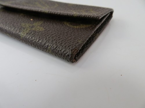 Auténtico estuche vintage con soporte de lona con monograma 6 llaveros LOUIS VUITTON #56722 - Imagen 7 de 15