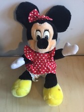 Vintage Disneyland Walt Disney World Minnie Mouse Plush Stuffed Toy
