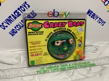 Balón globo de acción mágica vintage 1995 oficial Balzac Crazy Brat Frankenstein