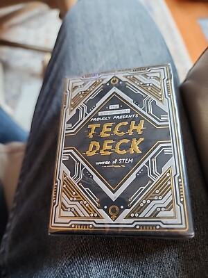 The Woman Cards: TECH DECK Women of STEM Playing Cards ** Sealed! **