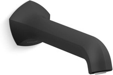 KOHLER Tub Spout w/o diverter 27024-BL Matte Black
