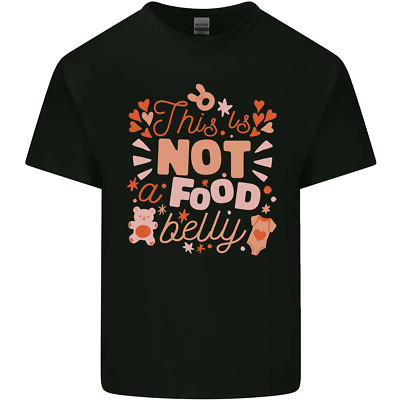 T-Shirt Not a Food Belly neu Baby Schwangerschaft schwanger Kinder