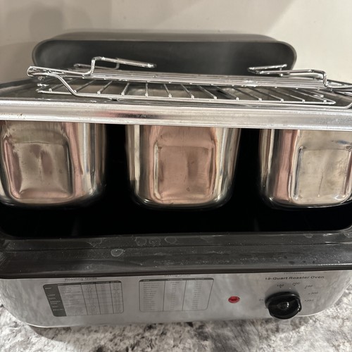 Wolfgang Puck Bistro Collection 18-Quart Portable Oven With Buffet Server Set - Picture 13 of 15