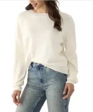 NWT Olive & Oak - Women's Crew Neck Sweater - Ivory - Size XL