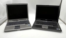 Dell Latitude D600 D630 vintage laptop PCs, NO os or HDD Laptop Boot to Bios