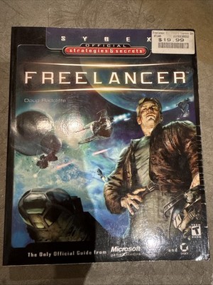 2003 Freelancer PC game Sybex Official Strategies & Secrets Softcover Guide Book