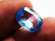 8.45cts. Natural Oval Cut Translucent Brazilian Aquamarine Loose Gemstone