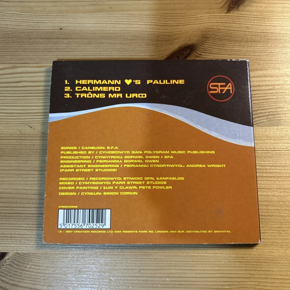 Super Furry Animals – Hermann Loves Pauline CD Mint Unplayed 1997 CRESCD252 - Изображение 3 из 3