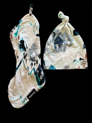 Milk Snob NWT Rocky Mountains Bamboo Hat & Lovey-0-3Mos