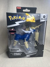 Jazwares Pokemon Select Trainer Series 6” Figure Sealed Samurott
