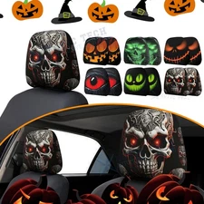 Universal Personalized Costume Front Seat Head Rest Cover Auto SUV Accessories