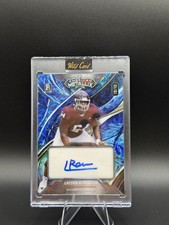 2023 Wild Card American Metallix Layden Robinson Rookie Autograph Football /10. rookie card picture