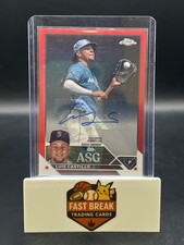 2023 Topps Chrome Update Series Luis Castillo #ASGA-LC Red Refractor
