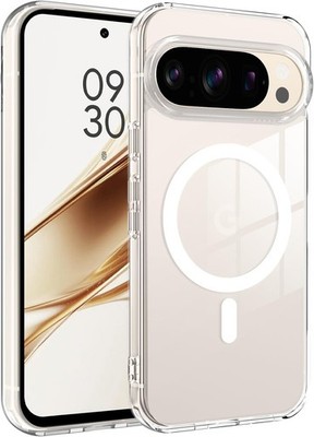 GUAGUA Magnetic für Google Pixel 10/10 Pro 6.3, transparent 