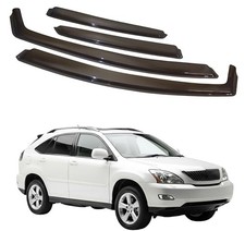 in-Channel Car Window Rain Guard Compatible with RX330 RX350 2003-2008 4pcs
