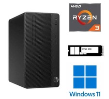 HP 285 G3 MT Vega 8 Gfx Ryzen 3 2200G 8GB RAM 240 GB SSD WiFi TPM 2.0 Win 11
