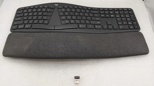 Logitech Ergo K860 Split Ergonomic Keyboard Graphite (‎920-010175) W/ USB DONGLE