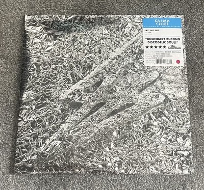 SAY SHE SHE SILVER LP Double PINK VINYL + DOWNLOADS NEW & SEALED