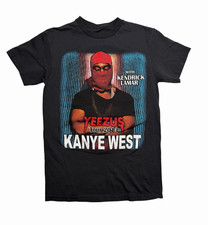 Kanye West Yeezus Tour 2013 T-Shirt Size Small With Kendrick Lamar Rap Band Tee