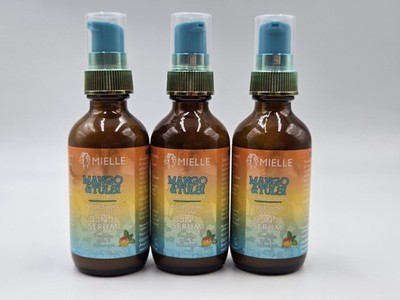 3 (Three) Pack Mielle Mango & Tulsi Botanical Nourishing Instant 3-in-1 Serum