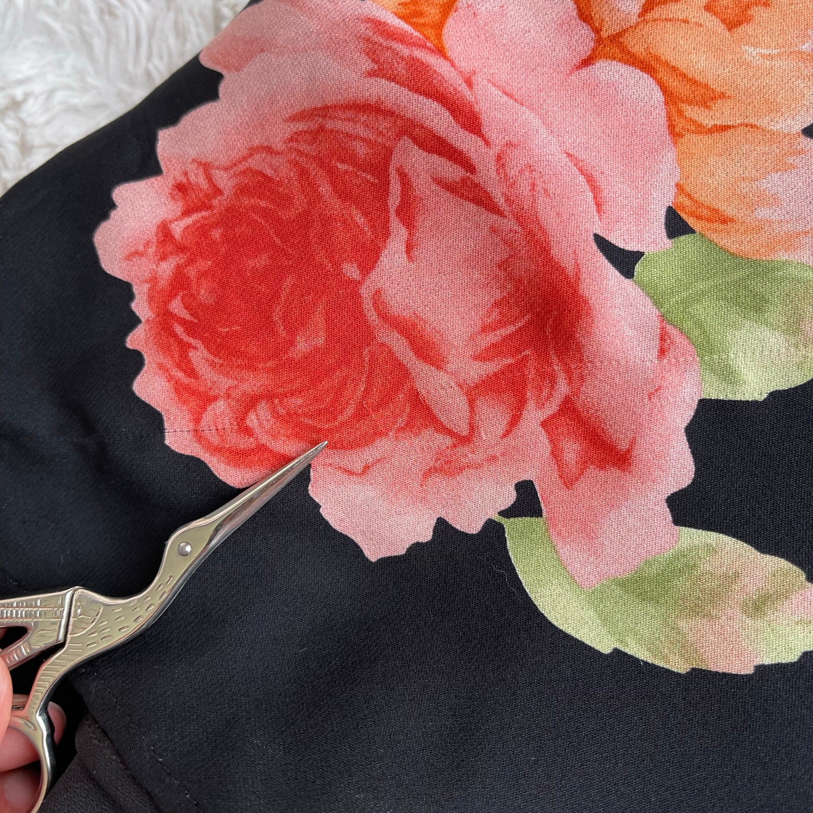 Spenser Jeremy silk rose floral slip dress cowl neck slipdress vintage Y2K M