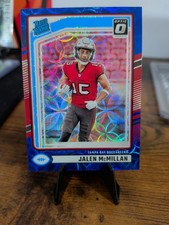 2024 Panini Donruss - Rated Rookie Jalen McMillan #388 Optic Preview Blue Scope