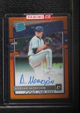 2020 Panini Donruss Optic Orange Prizm 28/99 Adrian Morejon #RRS-AM Auto zr9