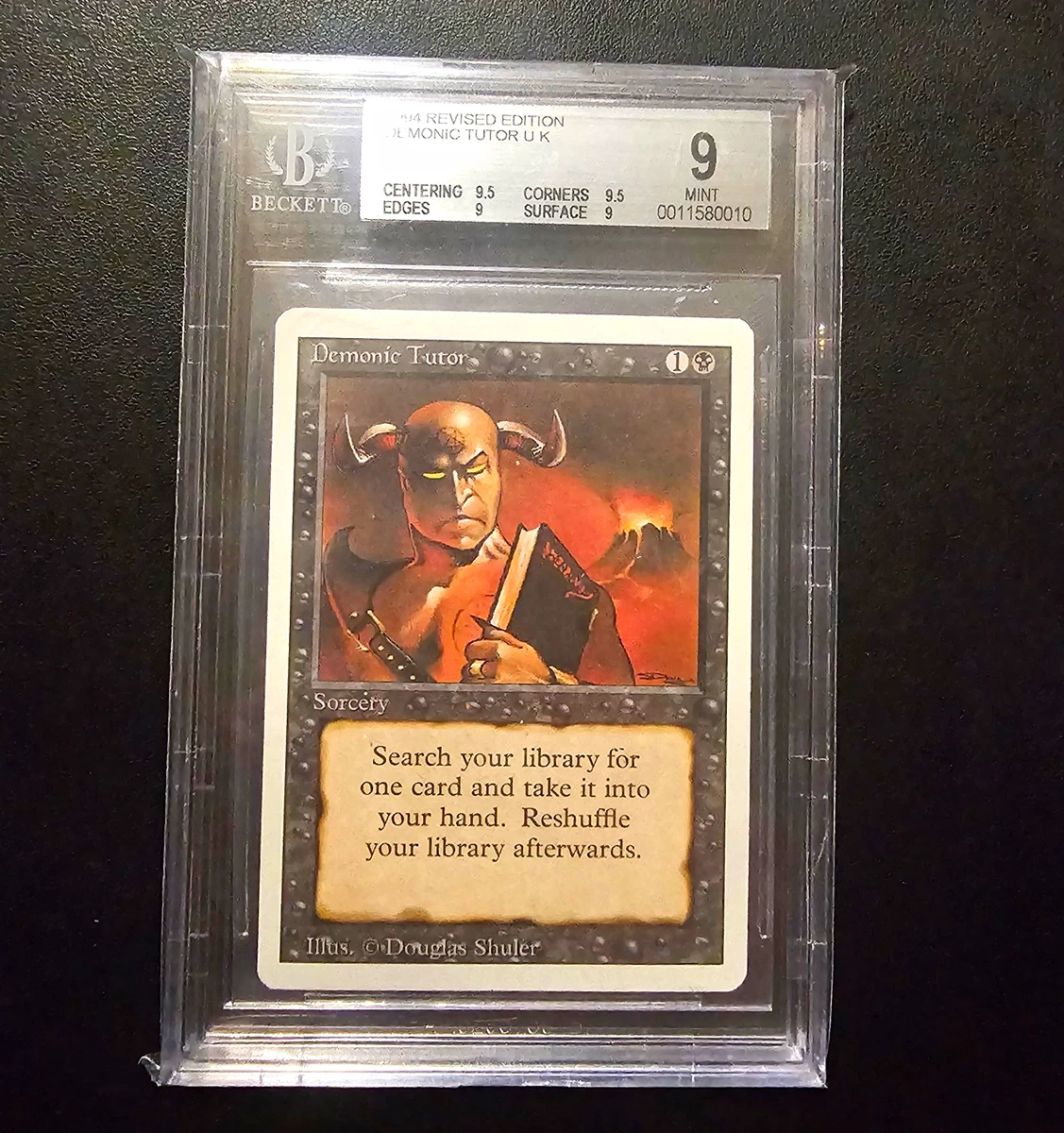 Demonic Tutor Magic: The Gathering Beckett Grading Services (BGS
