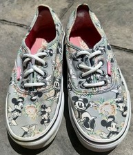 VANS Disney Era x Authentic Minnie Mouse Digi Roses Shoes Size 6.5