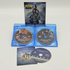 Star Wars Rogue One: A Story Blu-ray, 2016 with Slipcover - 3 Disc Set