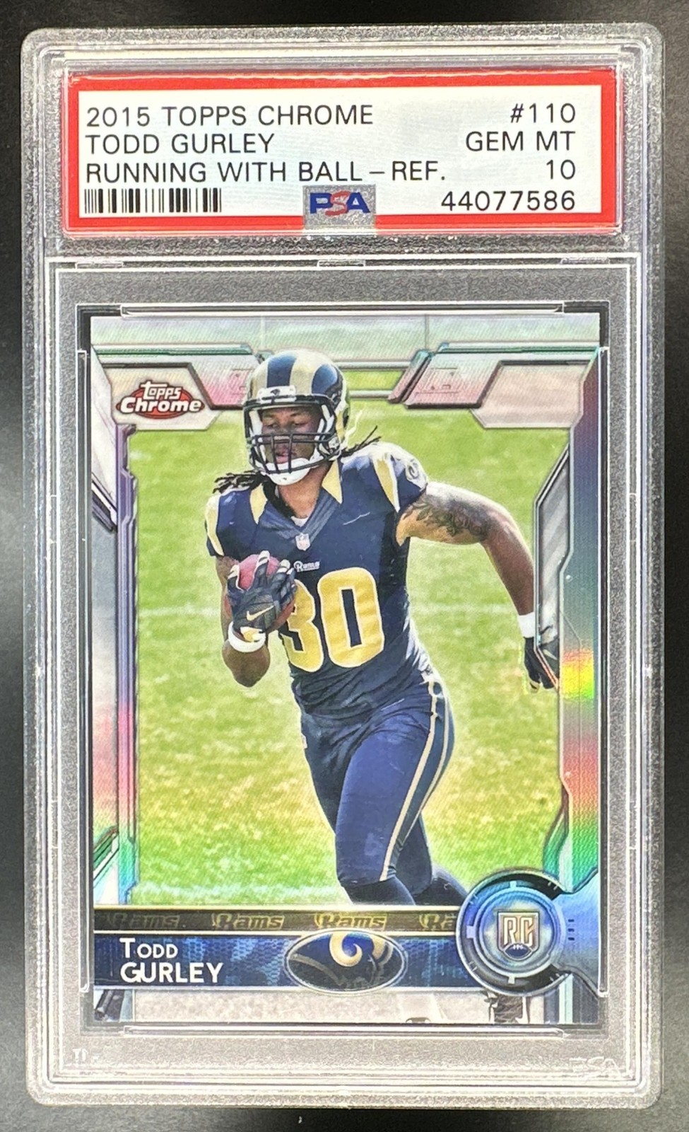 Todd Gurley Topps Chrome #110 Refractor