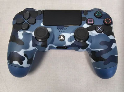 Sony OEM DualShock 4 Wireless Controller Blue Camouflage For PlayStation 4 4E