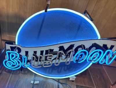 ブルームーン ネオンサイン アメリカ雑貨 BLUE MOON LED BAR ブルームーン ネオンサイン アメリカ雑貨 BLUE MOON LED BAR