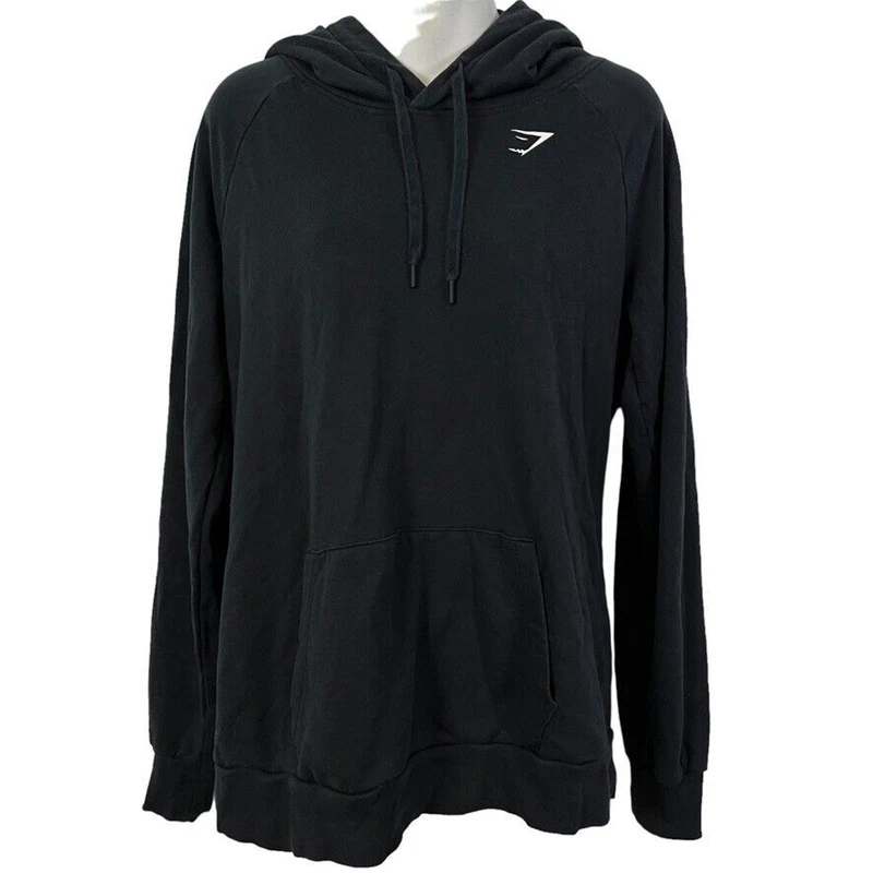 gymshark pullover kangaroo pockets hoodie