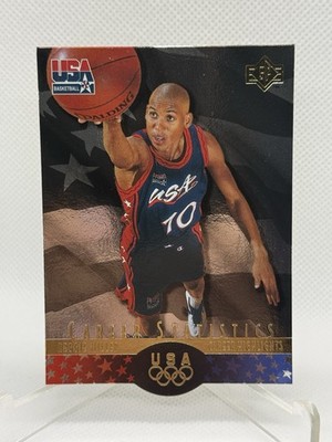 1996 Upper Deck SP #SPS4RM5 Reggie Miller USA Olympic Team   Die Cut  Pacers E