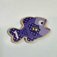 Melissa  Doug Catch  Release Magnetic Counting Game Replacement Purple 1 Fish