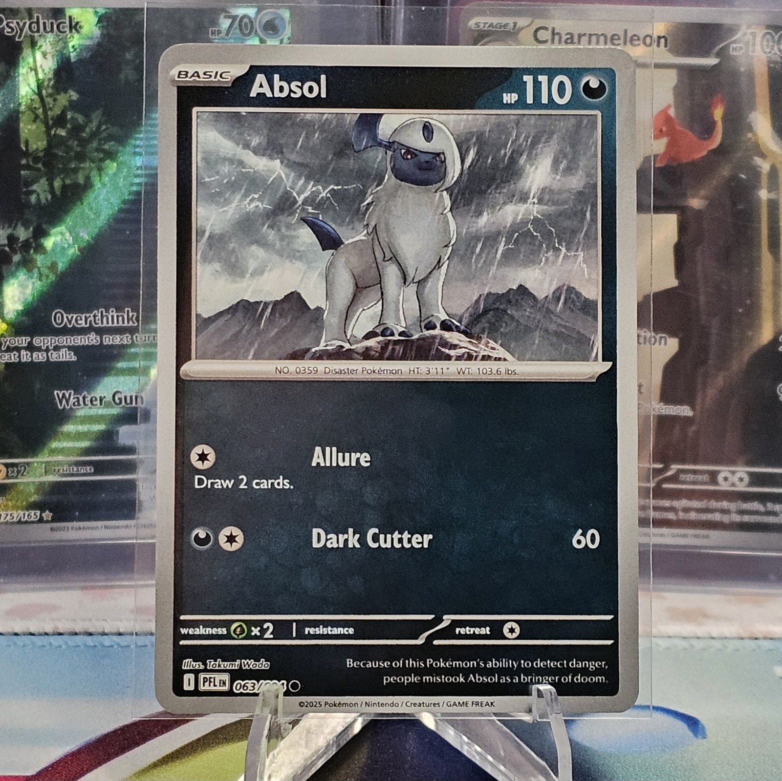 Absol 063/094 Reverse Holo ME02: Phantasmal Flames NM