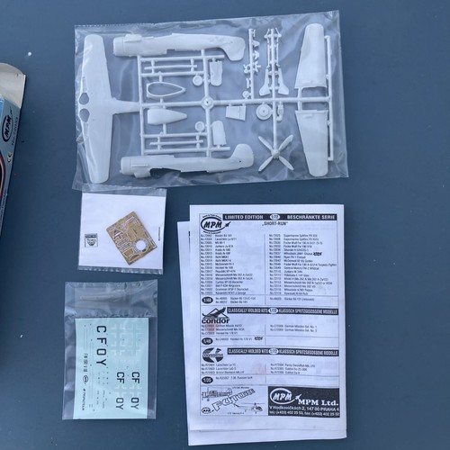 Focke Wulf Fw 190 V-18 1:72 MPM 72033 plastik model M9 - Picture 3 of 3