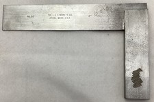 STARRETT  No.20 Steel Master Precision Square 6" Blade 4-5/16" Beam #20-6