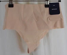 SPANXsmooth Women Undie-tectable Invisible Shapewear Thong Soft Nude Size Small