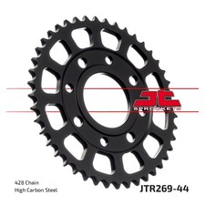 Kettenrad 44 Zähne für Honda CB 125 T2 Twin Bj 1979-1986 von jt-Sprockets - Neu