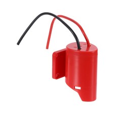 Battery Adapter Converter for 12V Battery with Wire Harness Connector, Red