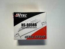Hitec HS-805BB Mega 1/4 Scale Servo, Hitec/JR/Z, Dual Ball Bearing, 343ozin@6.0V