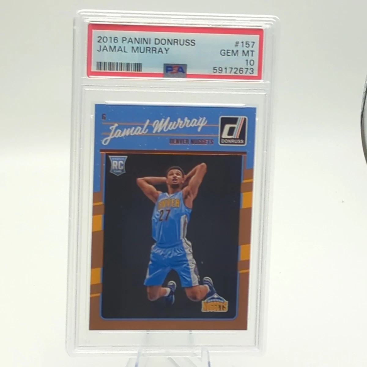 Jamal Murray Professional Sports Authenticator (PSA) Basketball
