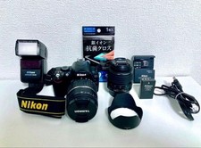 Nikon D40 digital SLR camera set 2 lenses